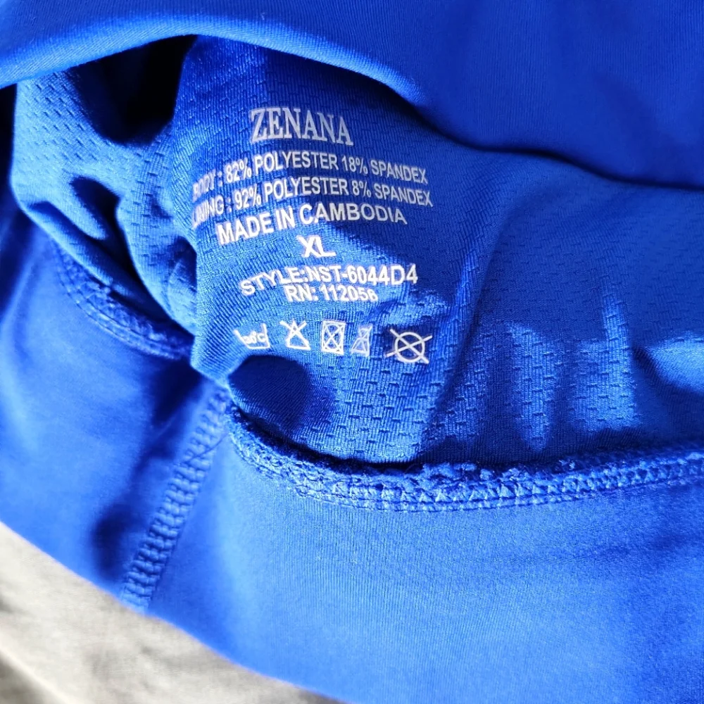 Zenana NWOT Royal Blue Bralette - Picture 4 of 4